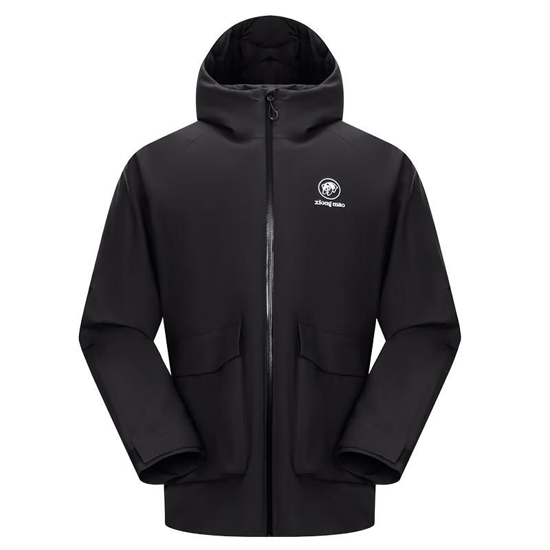 Panda Camel 3-in-1 Down Insulated Hiking Jacket
