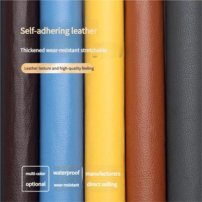 Self-Adhesive PU Leather Repair Patch - Strong Glue for Sofa Car Seat Vinyl Furniture Upholstery Fixing Scratch Cover DIY Tool