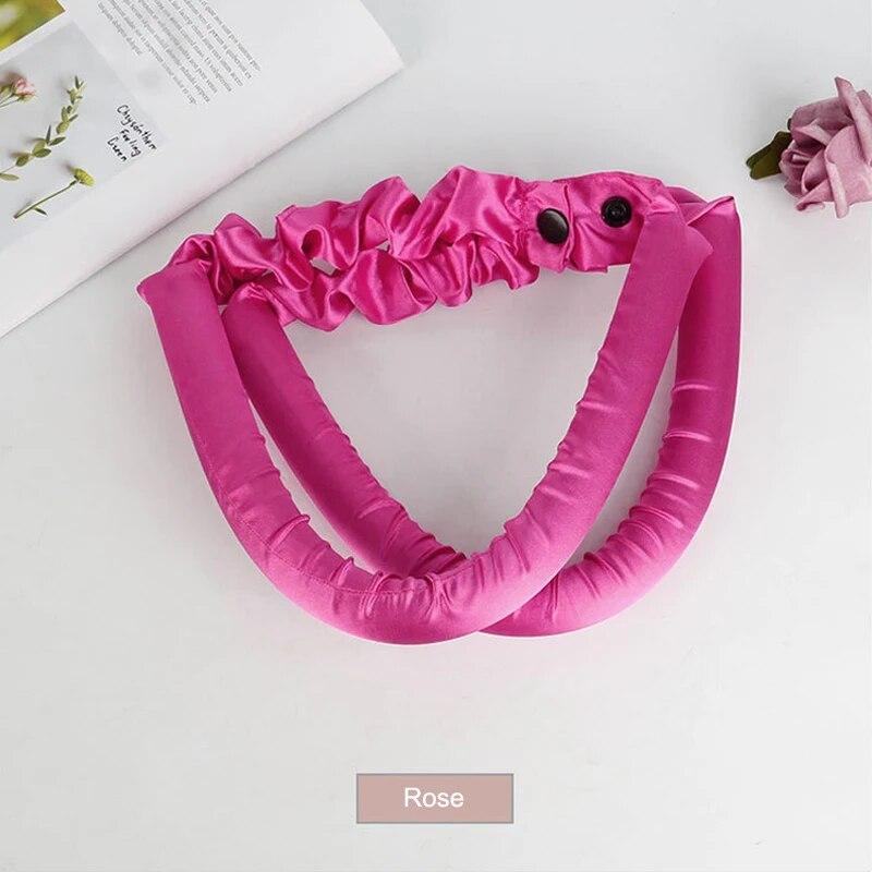 

Безнагревательная щипцы для завивки волос, повязка на голову, шелковые кудри, лента, бигуди для длинных волос, без нагрева, завивка на ночь, волшебная волна, бигуди, ролики 1PCS