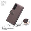 For Samsung Galaxy A26 5G Case Genuine Split Leather Phone Cover with Wallet Stand