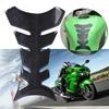 1PC Motorcycle Universal 3D Carbon Fiber Gel Gas Fuel Tank Pad Protector Sticker