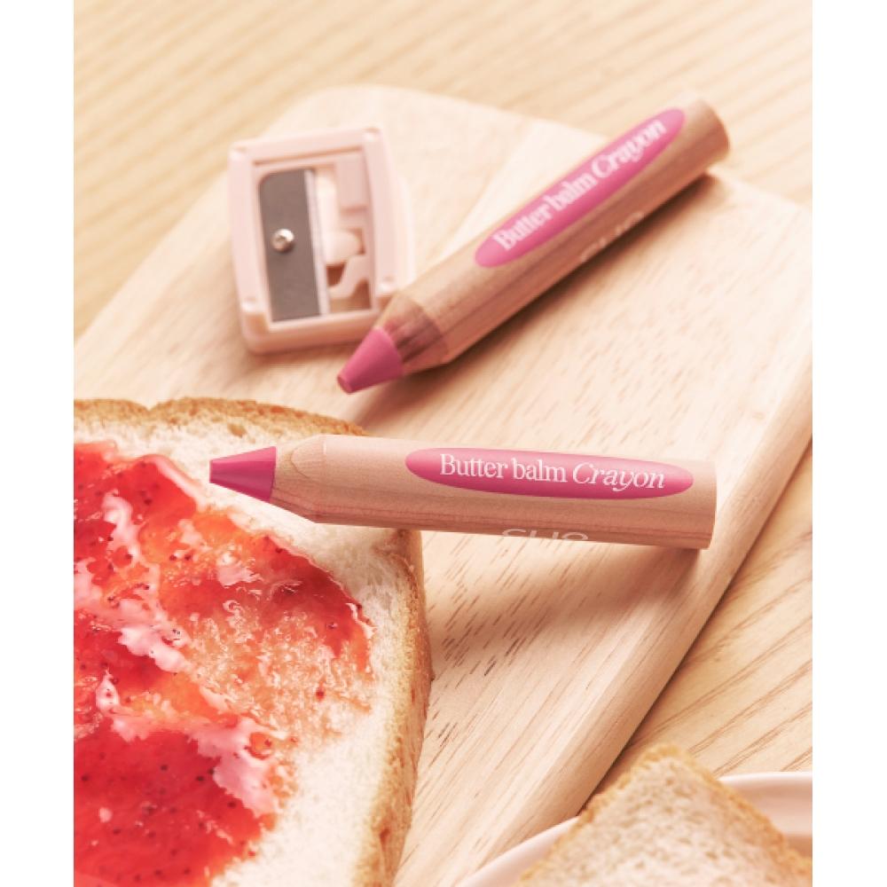 

Clio [limited Quantity Special Price] Clio Butter Balm Crayon Special Set Main Item+sharpener Gift 014 Berry spread (main product+sharpener)