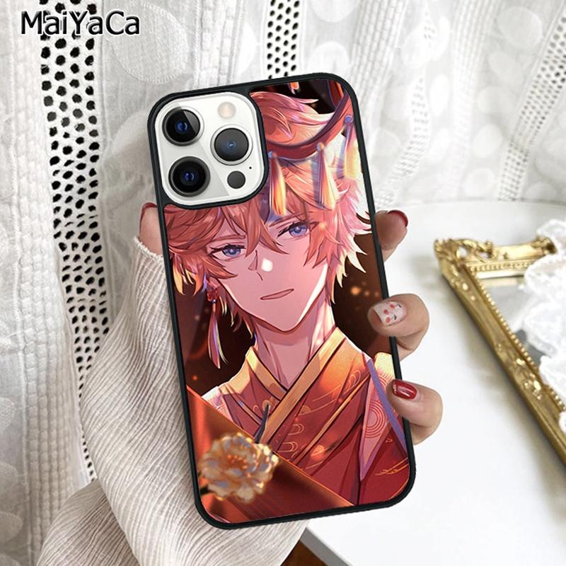 Tartaglia Genshin Impact Phone Case Cover For iPhone 17 Air 16 16e 15 Plus 11 12 13 14 Pro Max Shell Coque