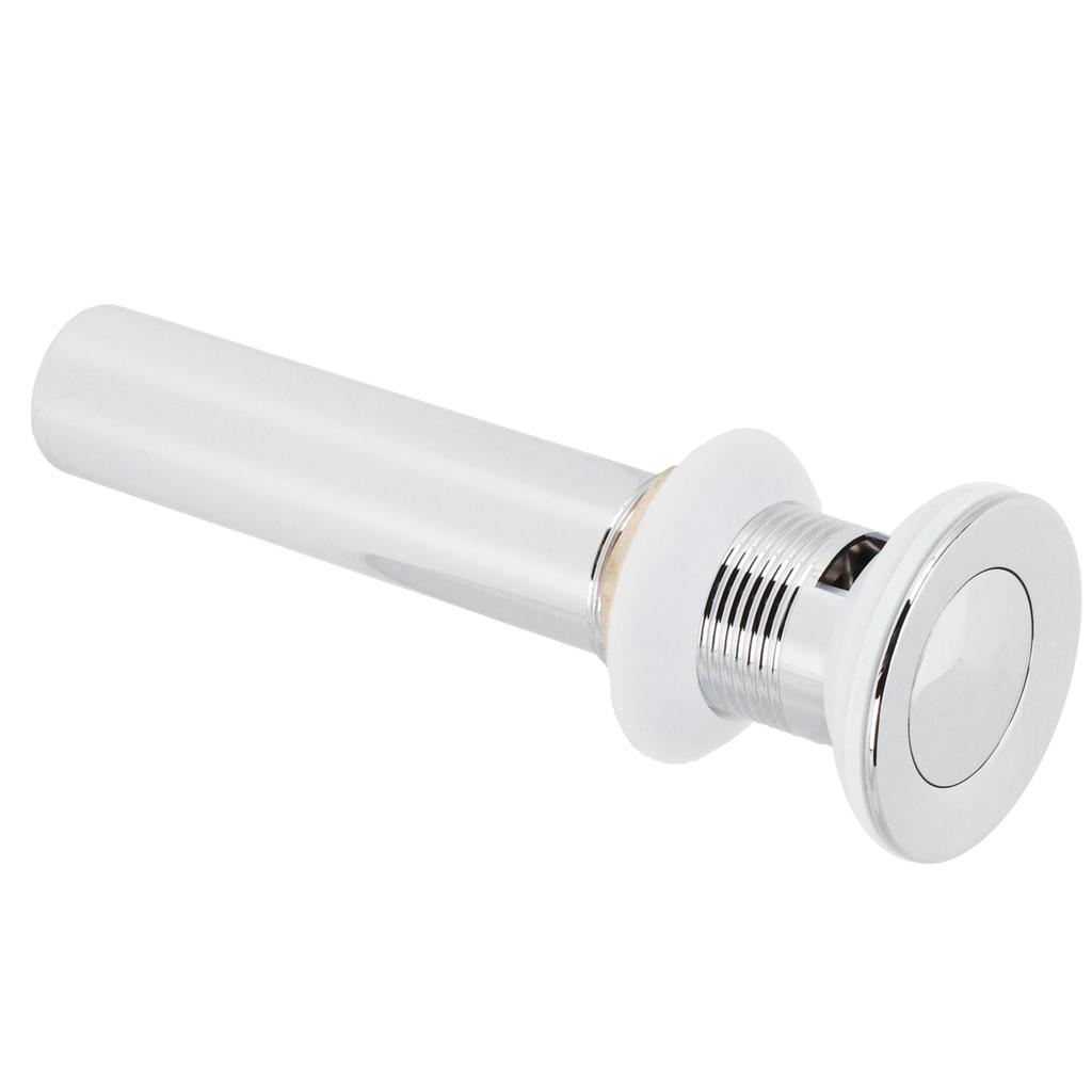 Waschbeckenablauf Spülbeckenablauf Stöpsel Galvanisiert Pop-up Ablaufgarnitur Überlaufschutz Badezimmer