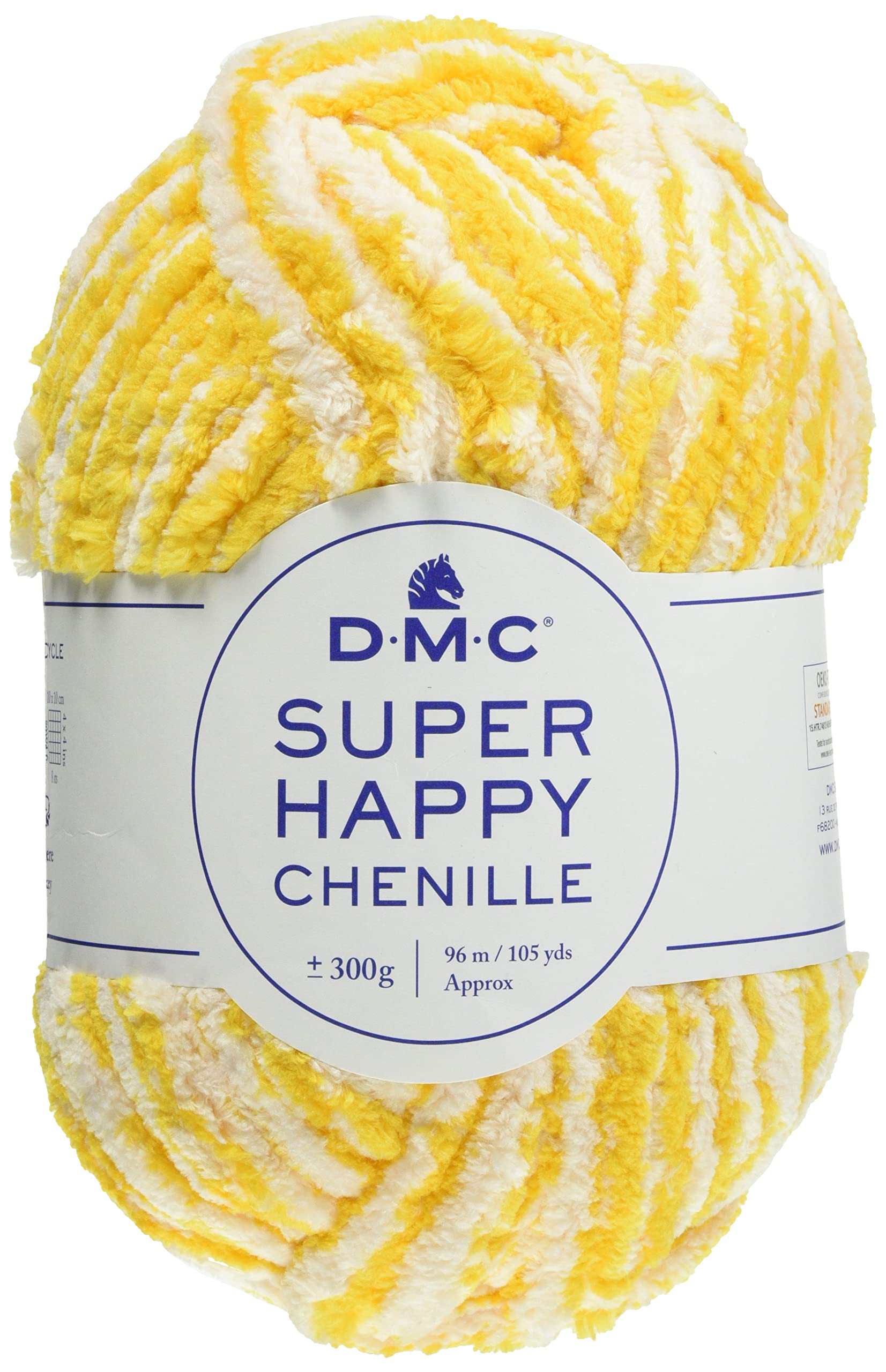 

DMC SUPER HAPPY CHENILLE Super Happy Extra 96m DMC8144 Chenille, Thick, Roll, 300g, #153, Lion,