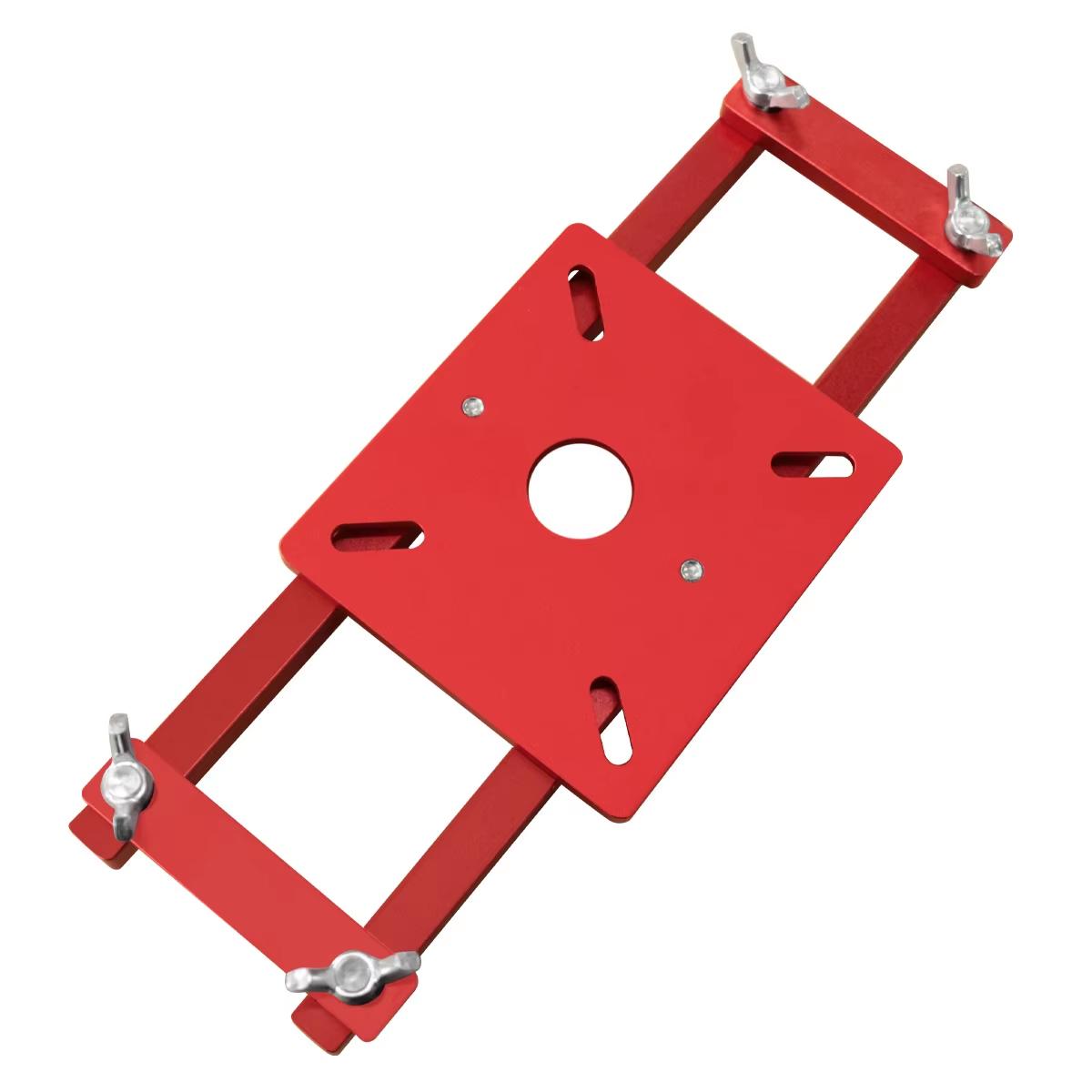 

2 in 1 Center Invisible Fastener Slotting Bracket, Woodworking Grooving for Cabinet Furniture Install Invisible Screw Fasteners 1pc