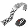 Solidna Stalowa Bransoleta do Zegarka Seiko Luksusowa z Zakrzywionym Końcem Pasek do Zegarka Oyster 20mm 22mm Pasek do Zegarka Jubilee Akcesorium