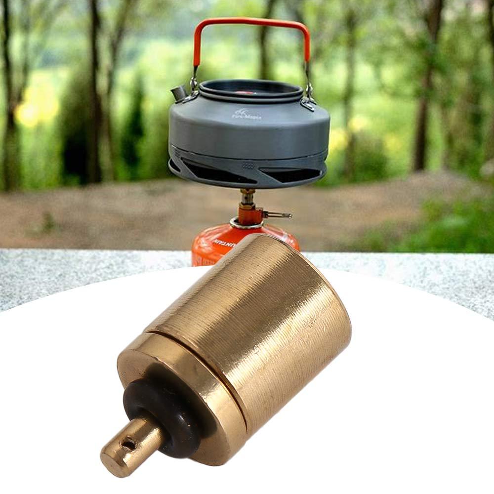 Outdoor Stove Gas Converter Head Gas Refill Adapter Gas Burn-er Accessories Stove Adapter