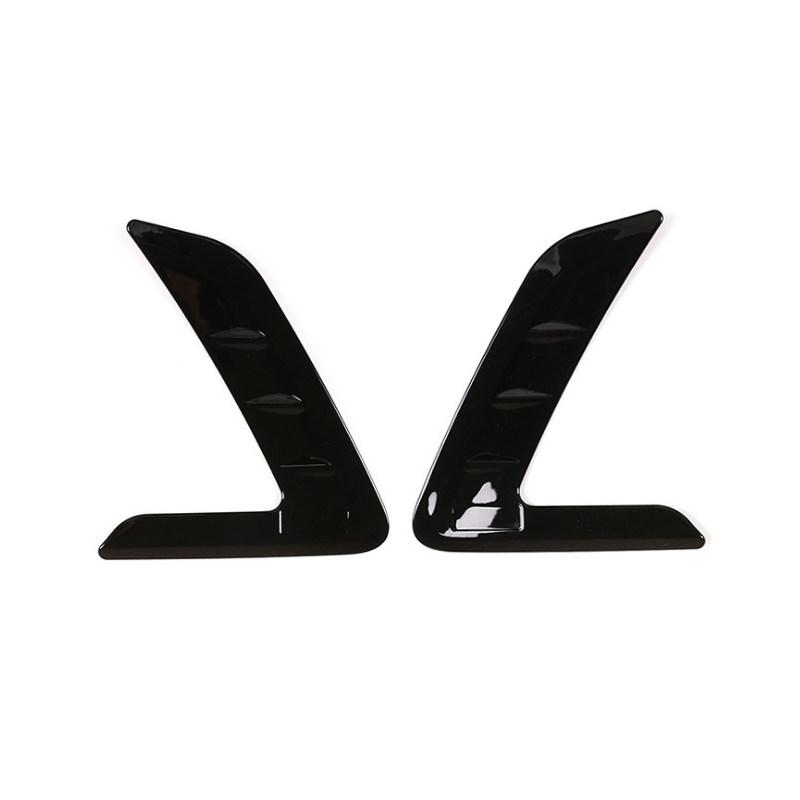 2pcs Car Accessories Side Air Flow Fender Decoration Stickers Outlet Vent Wing Grille Trim For BMW 3 Series G20