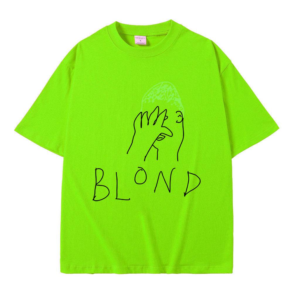 Funny Frank Meme Tshirt Blond Hip Hop Trend T-shirts Ocean Fashion Oversized T Shirt Men's Casual Cozy Pure Cotton Short Sleeve