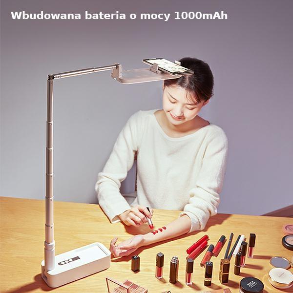 USAMS Multifunctional LED Lamp Live Showbiały/White Zb20901 (Us-Zb209)