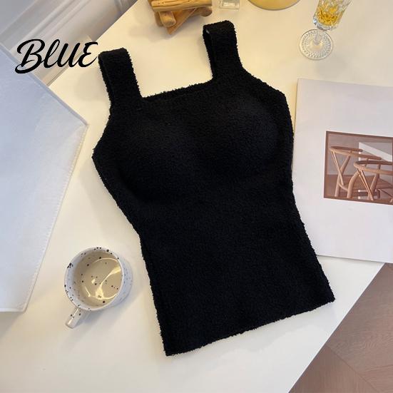 Seamless Chest Pad Vest Winter Women Thermal with Pads German Velve Lining Fast Constant Temperature Base Layer Lock Heating Slim Fit Elastic