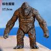 18CM Godzilla VS King Kong 3 Têtes Drago King Ghidorah Gorille Godzilla Colle Souple Figurine d'Action Jouet de Collection