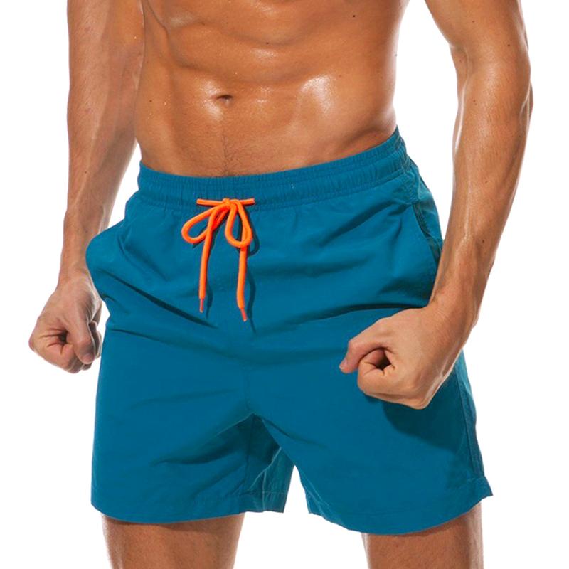 

1Pc Shorts Swimwear Beach Holiday Swimming Board Summer Polyester Fiber Surf Shorts Men 4XL