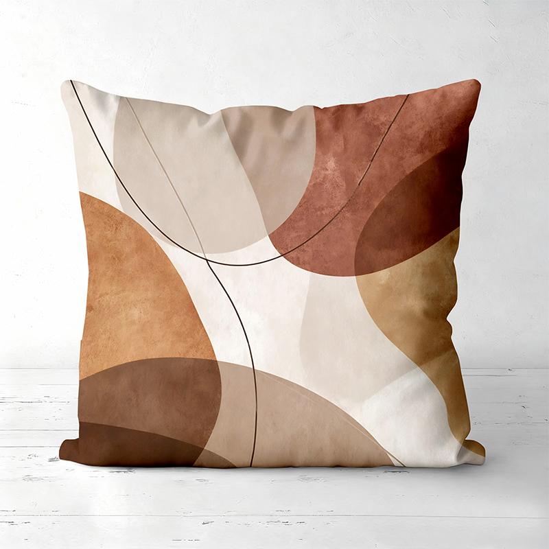 Modern Abstract Pattern Decorative Throw Pillow Covers Polyester pillowcase, sofa decorative cushion cov Headboard Pillow