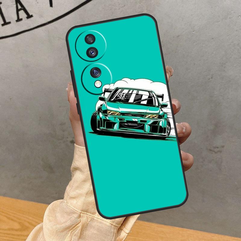 JDM Car Case For Honor Magic 8 Pro 5 6 7 Lite 90 70 50 400 200 X8c X8b X9a X9b X9c X9d Win RT Cover