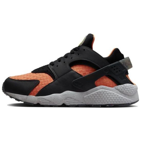 Nike Air Huarache Crater Premium Low Czarny Atomiczny Pomarańczowy - DQ5013-001