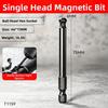Steel Hex Screwdriver Bit Reduced Shank Magnetic Driver Bit New Power Tool Accessories