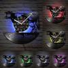 Farm Fresh Milk Art Vinyl Record Wall Clock Customizable Name Personalized Agricultural Market Cow Logo Decoration Wall Clock