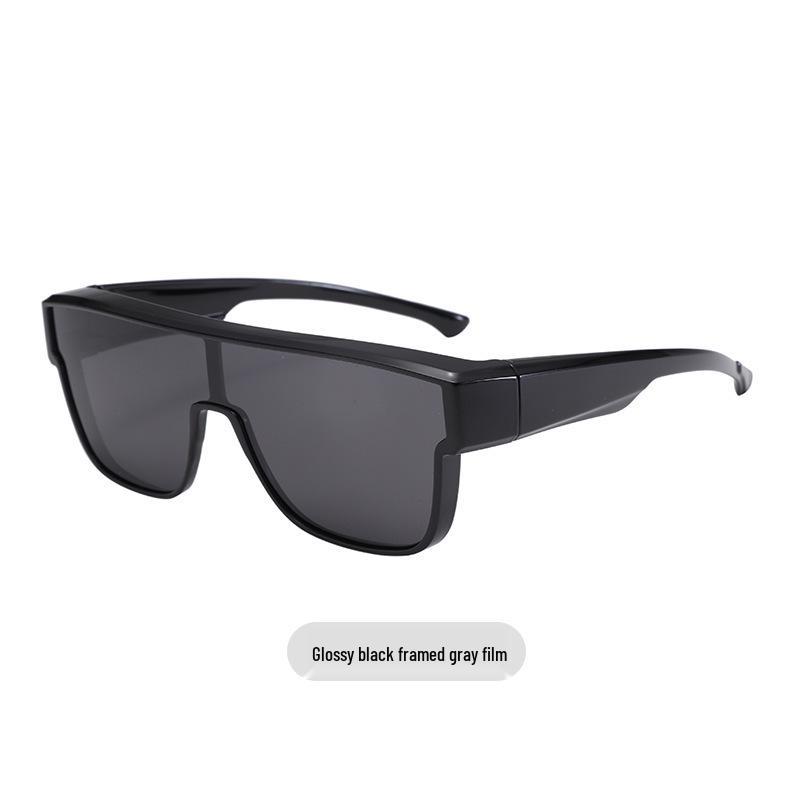 

TR Trend Поляризационные спортивные очки для велоспорта: Большие ветрозащитные солнцезащитные очки с защитой от солнца и поддержкой для близоруких