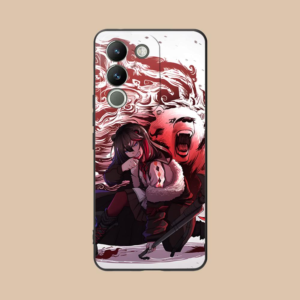Arknights Zima Matte TPU Mobile Phone Case for VIVO V60 V50 V40 V30 V29 V27 V25 V23 Pro Lite 5G Colorful Printing Cover