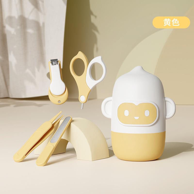 Baby Nail Clippers Newborn Baby Nail Clippers Set Children's Nail Care Supplies Anti-pinch Nail Clippers