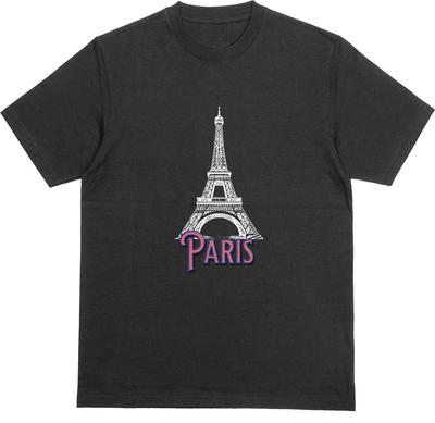 T-shirt PARIGI | Maglietta Torre Eiffel Francia | Top Souvenir Turistico Vacanza Francese