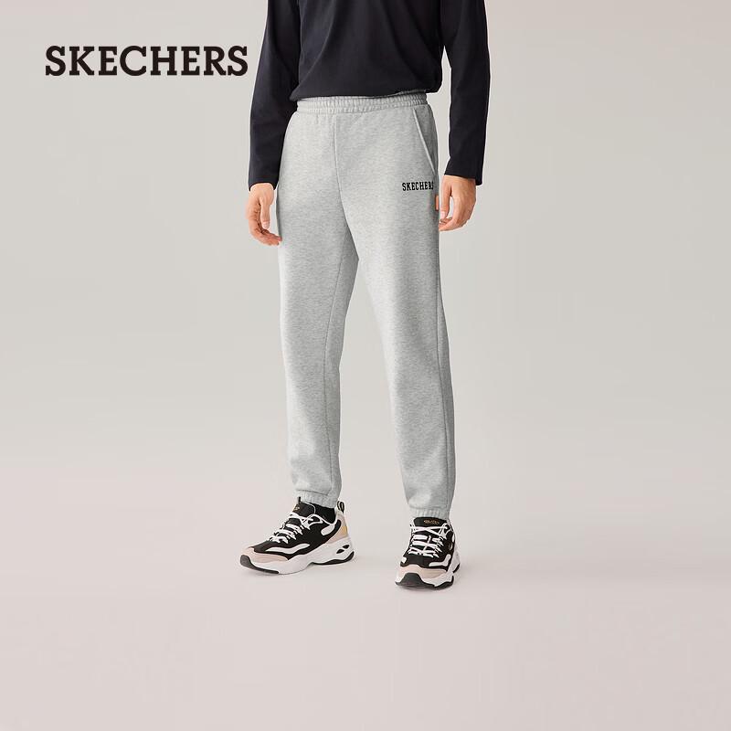 Skechers Men s Fleece-Lined Knit Warm Casual Pants L324M101 L