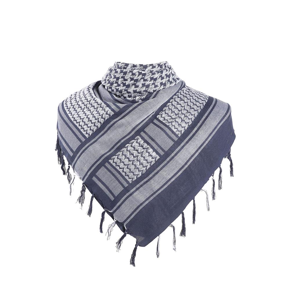 Unisex Winter Thickened Warmth Tactics Arabic Scarf Men's Outdoor Sport Camouflage Fashion Lightweight Check Headband Scarf