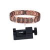 Pure Copper Magnetic Bracelet Homme 14mm Wrist Band Magnetic Bracelet Benefits Health Energy Copper Magnetic Bracelet Arthritis