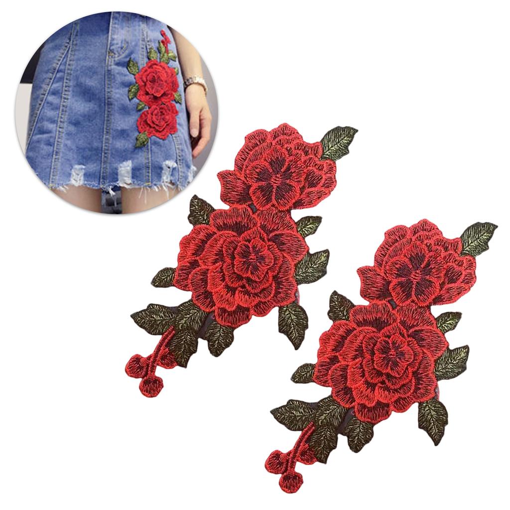 Eye-Catching Oversized Flower Applique for Clothes Hat Sewing Patches DIY Scarf Wedding Dress Decors Accessories