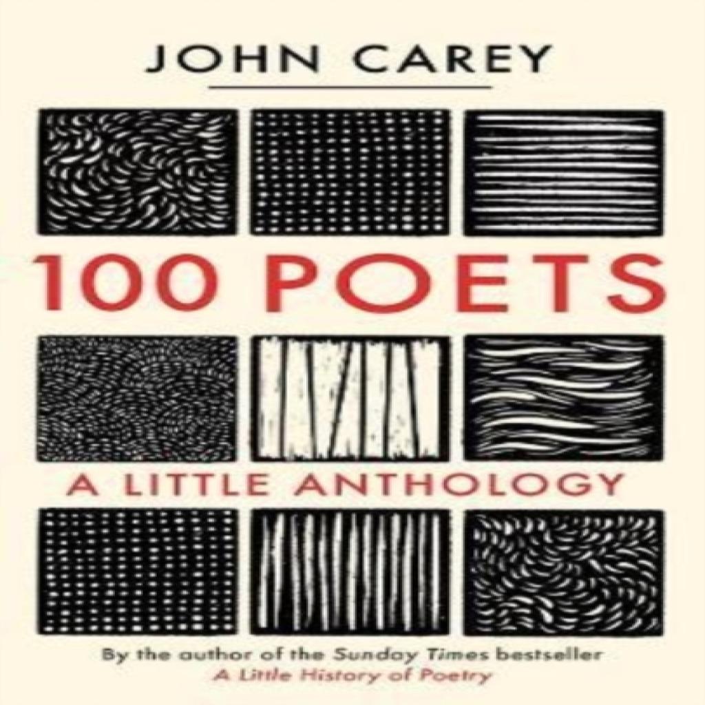 100 Poets by John Carey Paperback Book 9780300266993