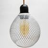 Iron Lamp Covers Mesh Ball Chandelier Lampshade Shell Pendant Lamp Shade  Bedroom