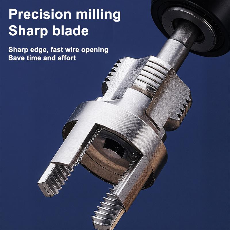 PPR & PPE & PVC Plastic Pipes Threader 1 Piece 4/6 Split Integrated Internal And External Water Pipe Threading Tool