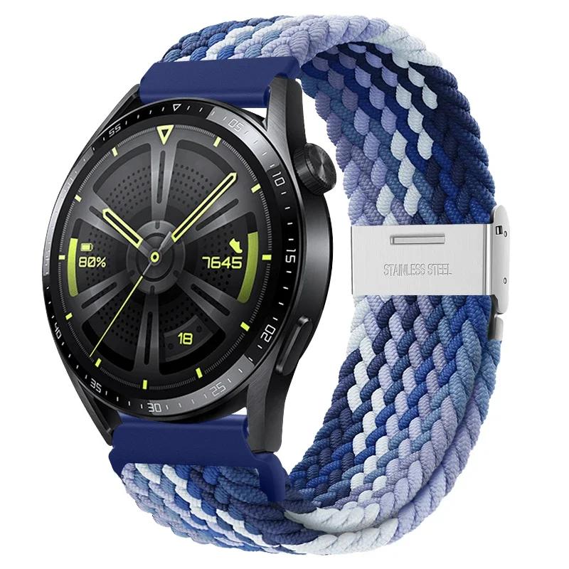 20mm Sport Nylon Strap For Samsung Galaxy Watch 5/6/pro/4/4 Classic/3 46mm/42mm/40mm/44mm Bracelet Active2 Gear S3  22mm Strap