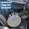 Swivel Car Seat, 17.7x15.7 Breathable Comfortable 360° Rotating Seat Cushion, Non Slip Portable Swivel Car, Easy Install Cushion for Elderly