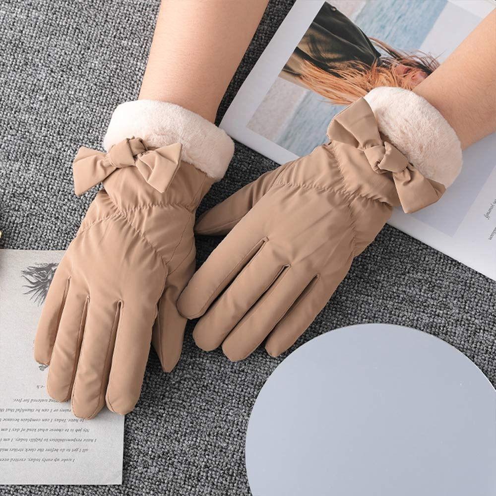 Touch Screen Windproof Cold Gloves Fleece Cold Weather Gloves  Riding Skiing Motorcycle