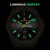 BANGWEI Ladies Watch Business Women's Watch Calendar Luminous Clock Quartz Stainless Steel Strap Fashion Watch for Women reloj