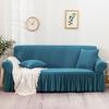 Universal Stretch Sofa Cover Cat-Proof Dust-Resistant Easy Fit for All Sofas Solid Color Protective Slipcover Easy Clean