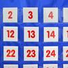 Godery Hundred Number Wall Chart, Numbers 1-120 Board Pocket Chart for Classroom Counting and Organizer, 120 Pockets