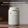 Ceramic Tea Leaf Canister Moisture Proof Sealed Storage Jar for Green And Black Tea Qingci Porcelain New Hot Sale Of The S