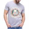 Summer tshirt male Travel Women Oneck tshirt Vintage Cat Plays With Controller Retro Teenagers Tee shirt Graphic Workout tops