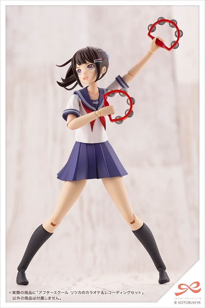 KOTOBUKIYA Sosai Garden After School Karaoke Recording Set Height 141mm Scale Plastic Model Girls' Ritsuka's & Approx. 1/10