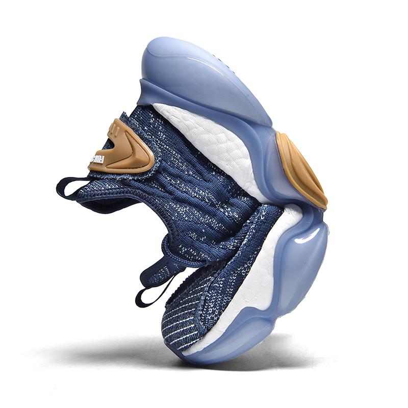 Sports Men Elevator Sneakers Height Increase Shoes Insole 5Cm Man Leisure Fashion Basketball