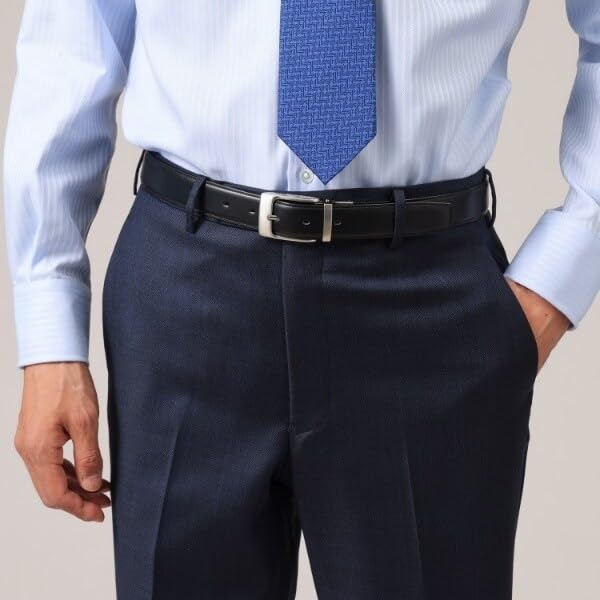 [TAKEO KIKUCHI] Dupuy Reversible Belt Black (519) 00