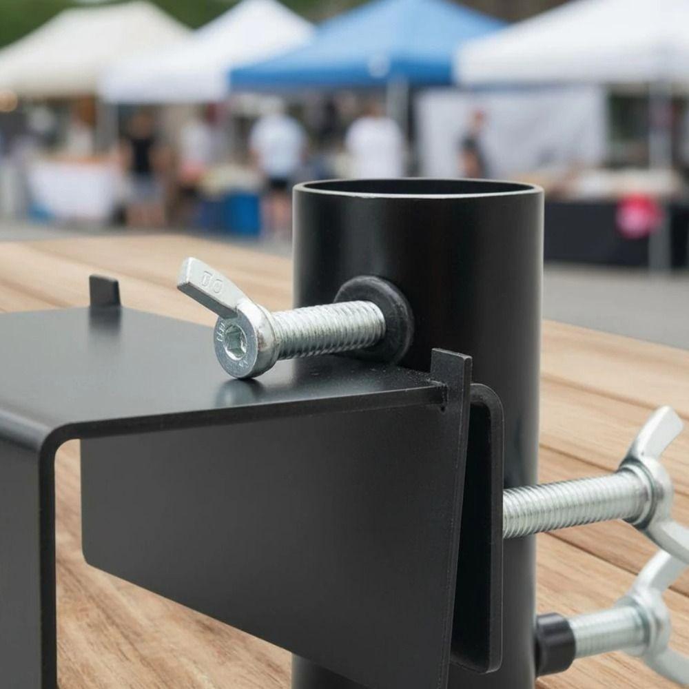 Adjustable Umbrella Clamp Bracket Water-proof Parasol Fixing Clip Durable Umbrella Stands Outdoor