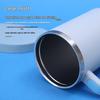 Kuangjie 40oz Stainless Steel Car Thermos Cup with Handle, Large Capacity, Portable for Outdoors