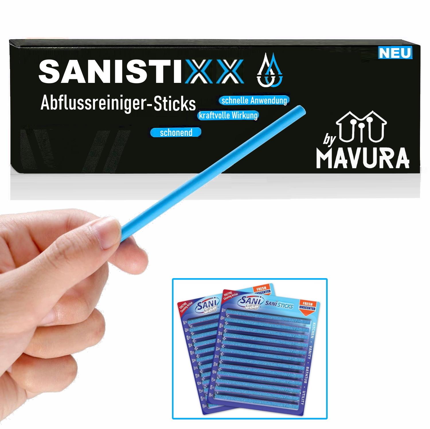 

SUPERSTIXX Drain Cleaner Pipe Cleaner Pipe-Free Sticks - [XXL-SET] - 24 PCS