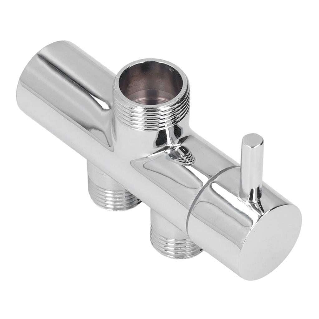 G3/4 To G1/2 Shower Arm Diverter Leakproof Tee Connector Brass Shower Diverter Valve for Bathroom