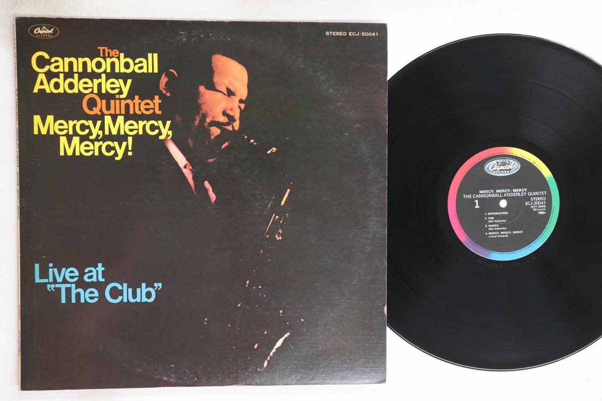 

LP Record CANNONBALL ADDERLEY - Mercy, Mercy, Mercy ECJ50041 CAPITOL 1978 Japan Jazz Used